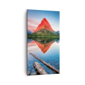 Schilderen op canvas - Warmte en koude - 55x100 cm