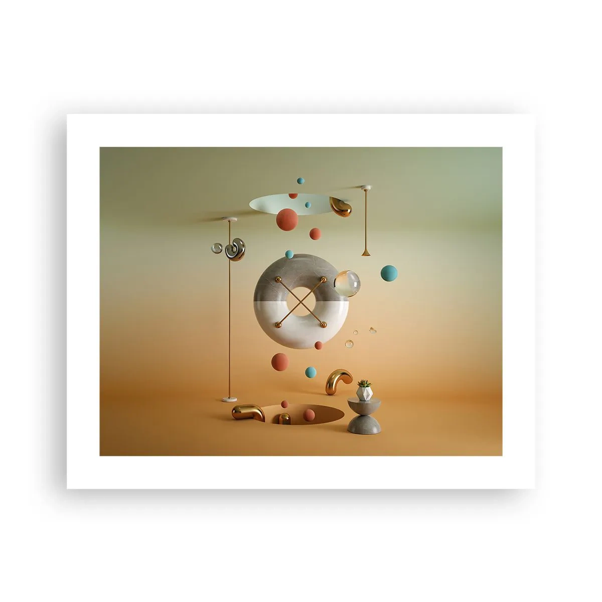 Poster - Er kan van alles gebeuren - 50x40 cm