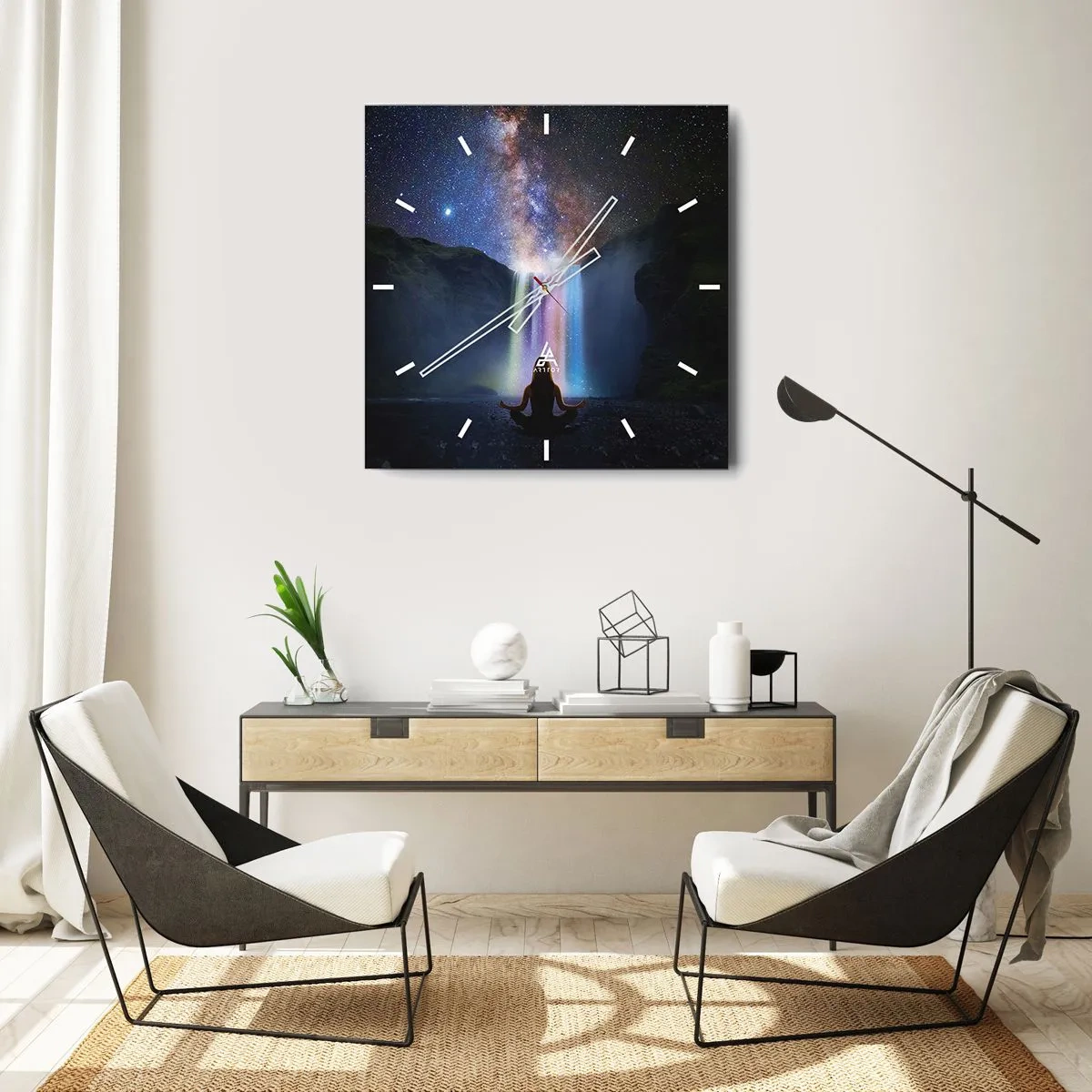 Wandklok - Klok - Absolute harmonie - 30x30 cm