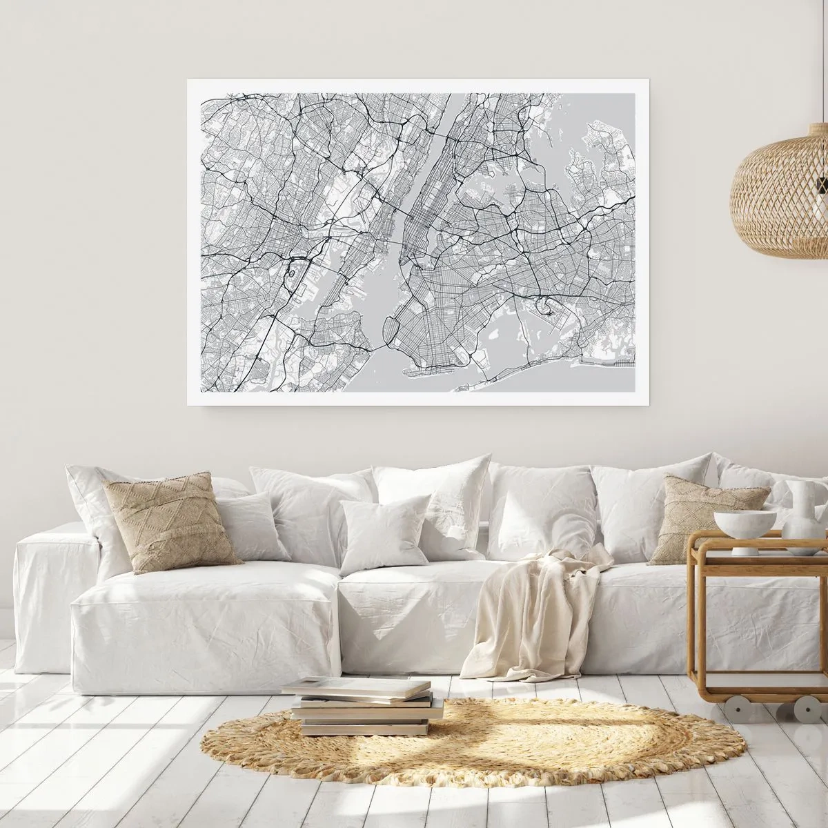 Poster - De anatomie van een metropool - 50x40 cm