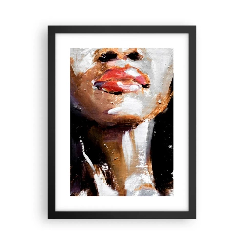 Poster in een zwarte lijst - Trots zonder vooroordelen - 30x40 cm