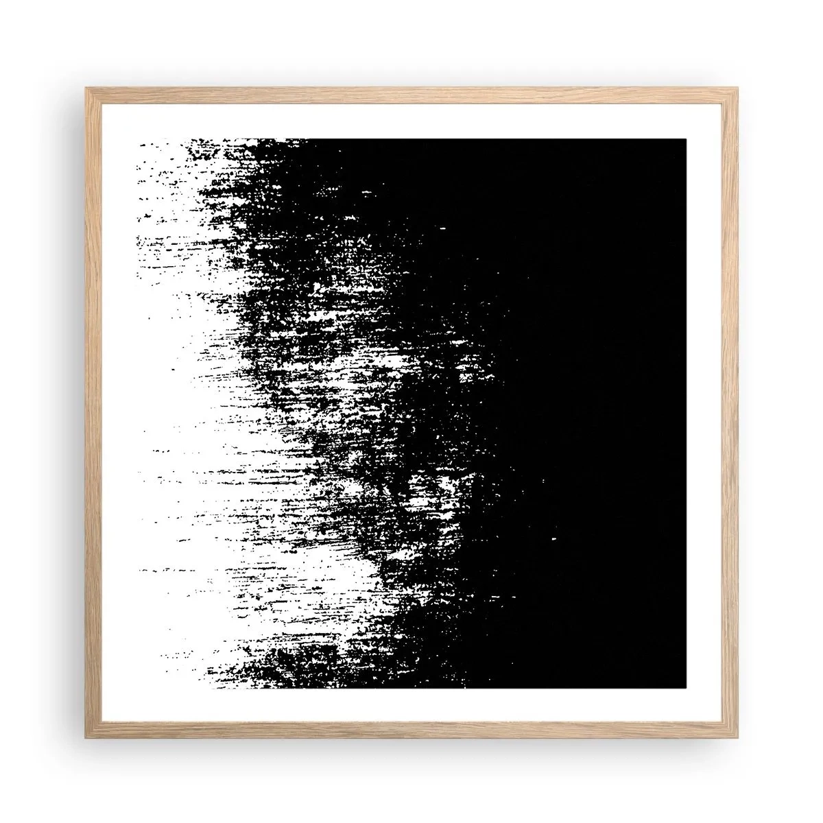 Een poster in een licht eiken lijst - En de winnaar is ... - 60x60 cm