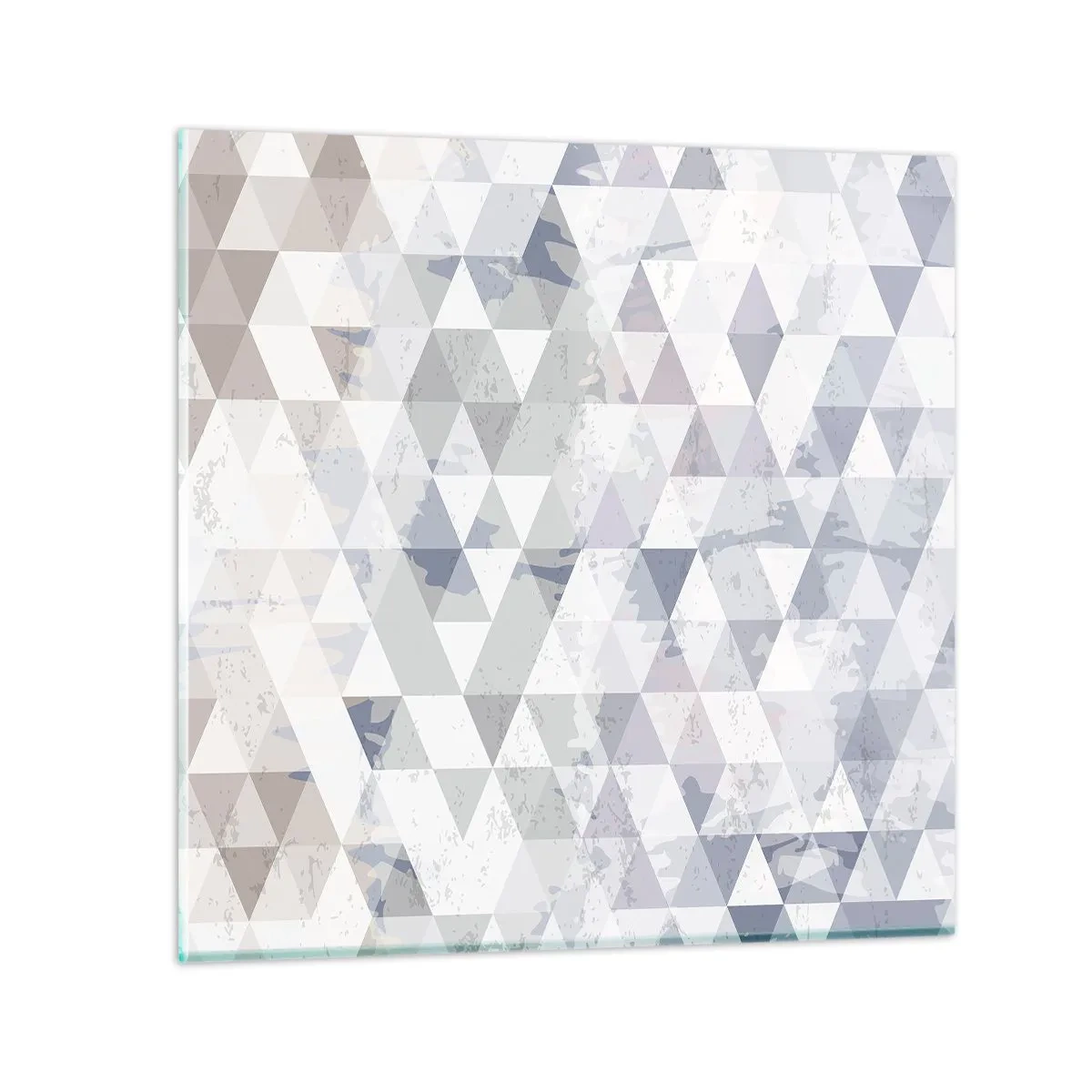 Schilderen op glas - In ritme op drie - 30x30 cm