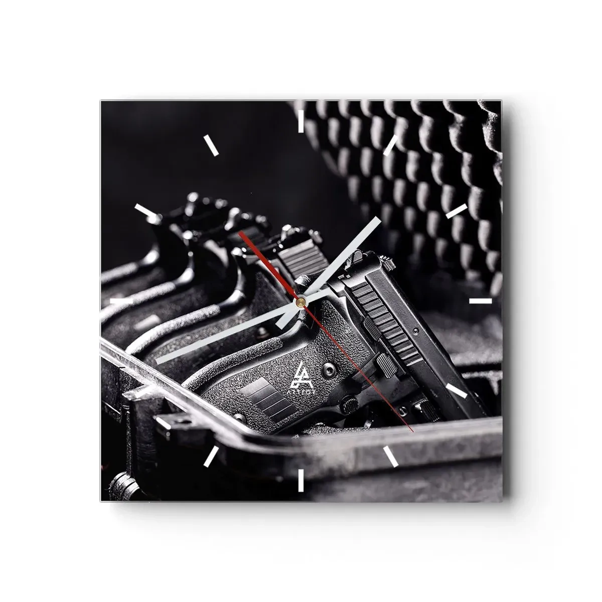 Wandklok - Klok - Heren sport - 40x40 cm