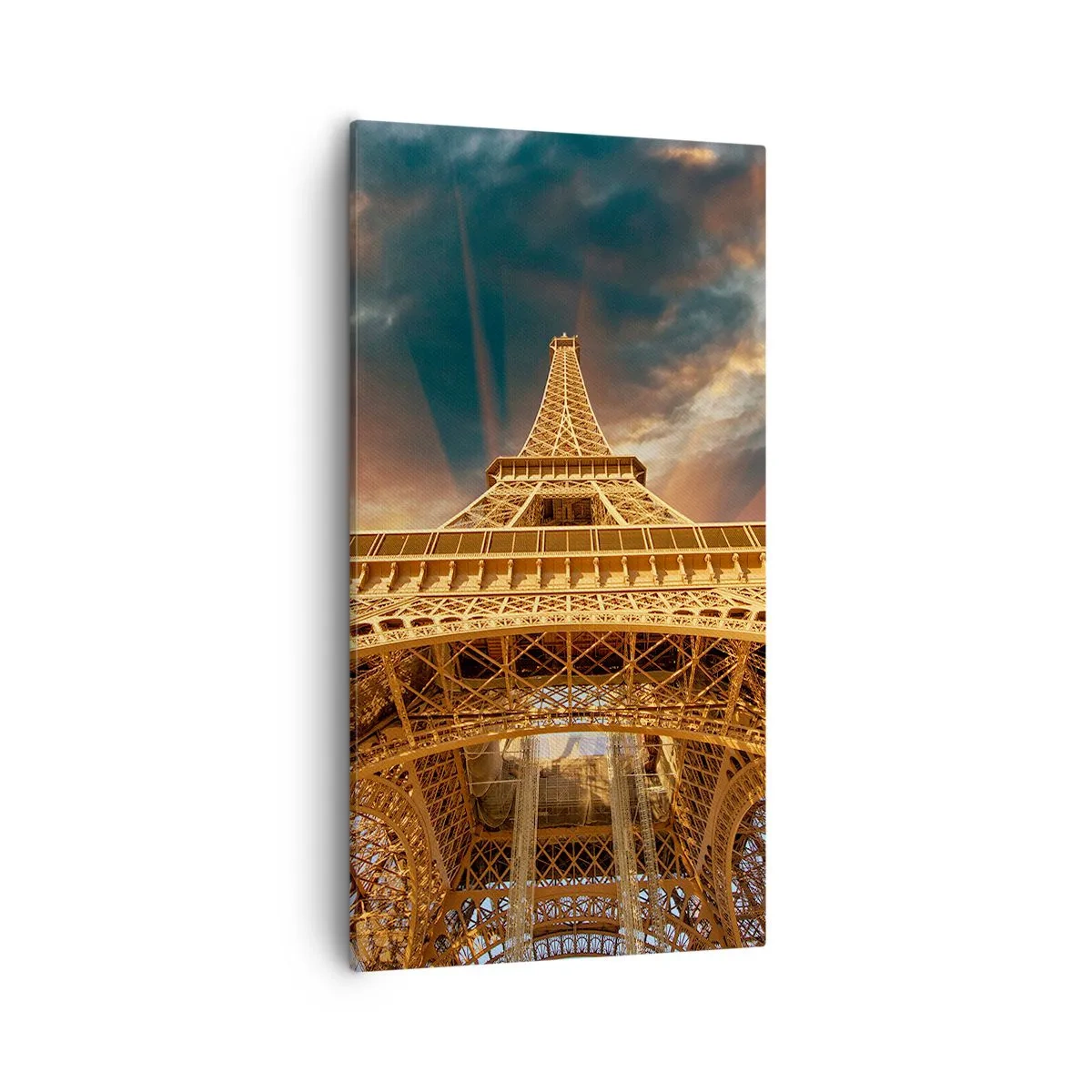 Schilderen op canvas - Hoe de mensheid de hemel bereikte - 55x100 cm