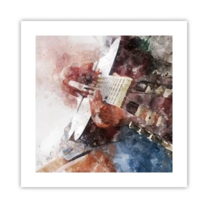 Poster - En wat vind je ervan? - 40x40 cm