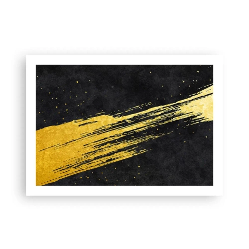 Poster - Spring in hyperruimte - 70x50 cm