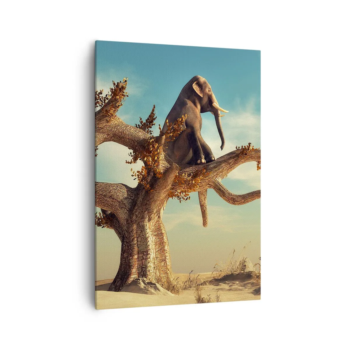 Schilderen op canvas - Een nieuw gezichtspunt - 70x100 cm