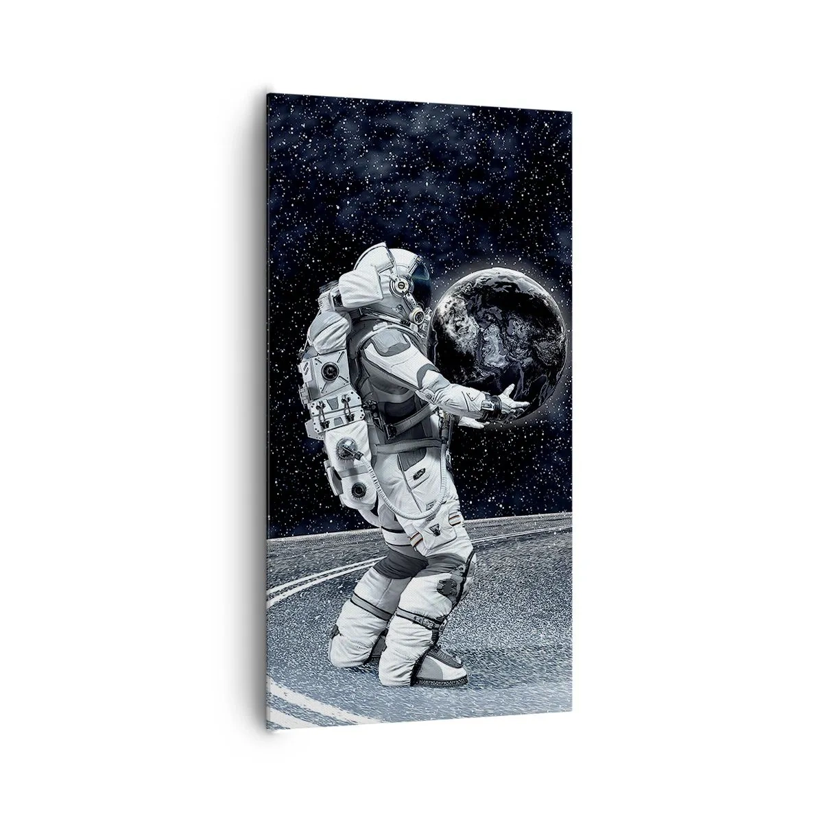 Schilderen op canvas - Op de Melkweg - 65x120 cm