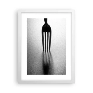 Poster in een witte lijst - Licht en schaduw - 30x40 cm