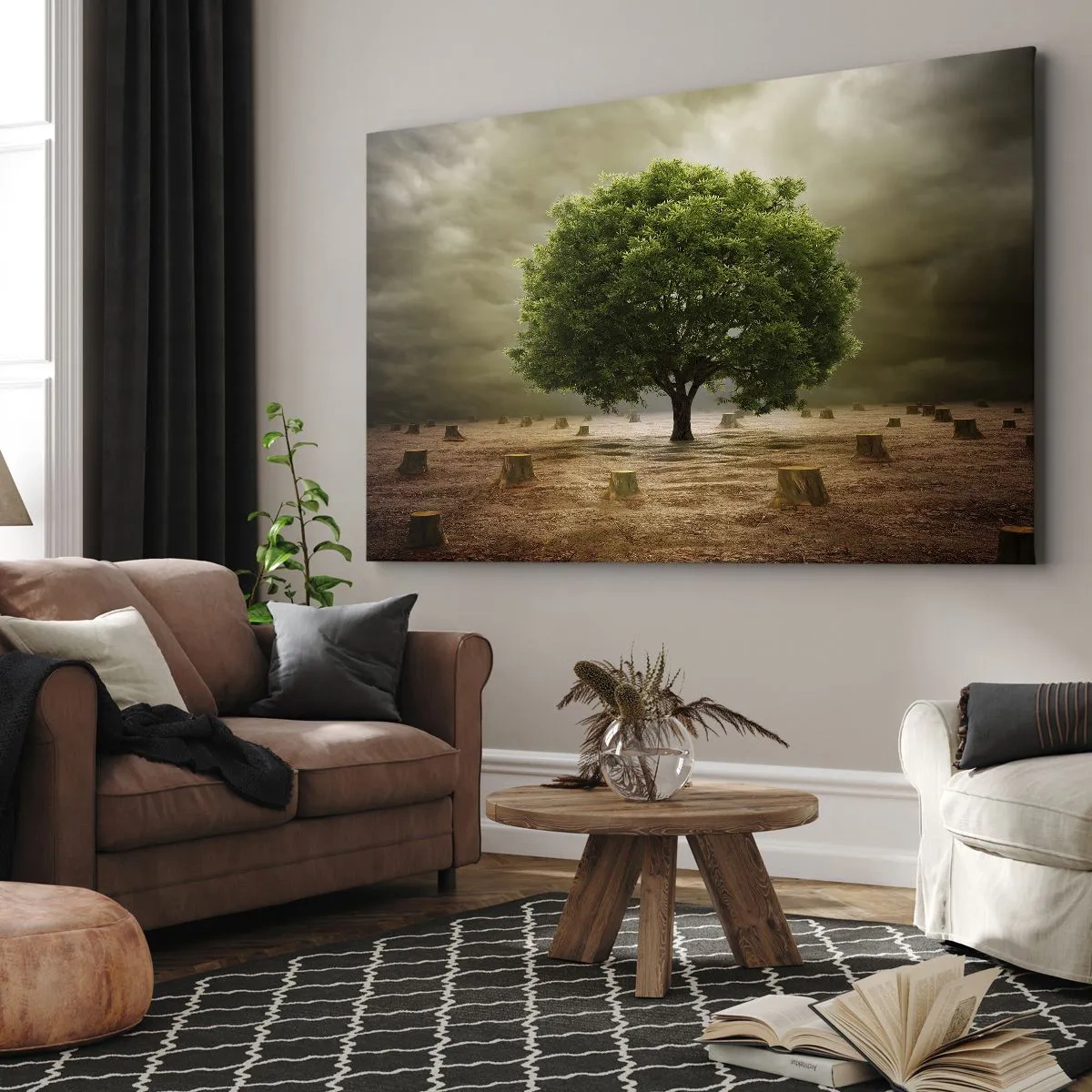 Schilderen op canvas - Alle hoop - 120x80 cm