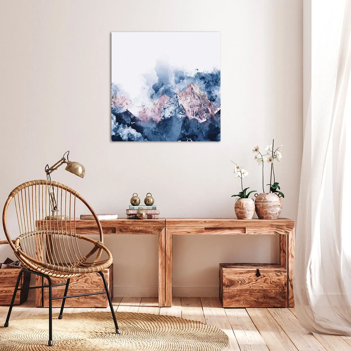 Schilderen op canvas - Dit zijn de toppers! - 40x40 cm