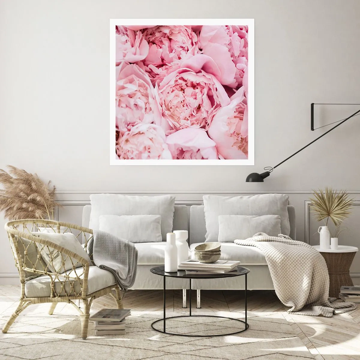 Poster - Knuffelend en geurig - 50x50 cm