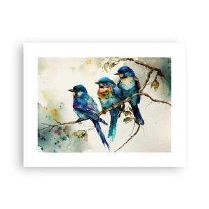 Poster - Is hij boos geworden? - 40x30 cm