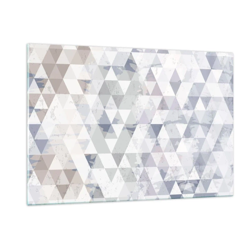 Schilderen op glas - In ritme op drie - 120x80 cm