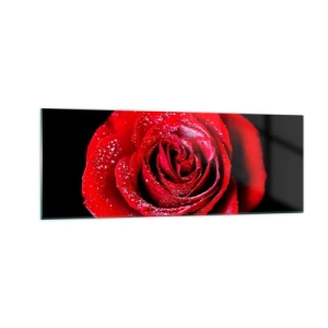 Schilderen op glas - Dit is liefde - 140x50 cm