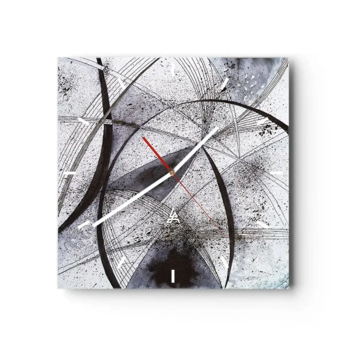 Wandklok - Klok - Futuristische fantasie - 30x30 cm