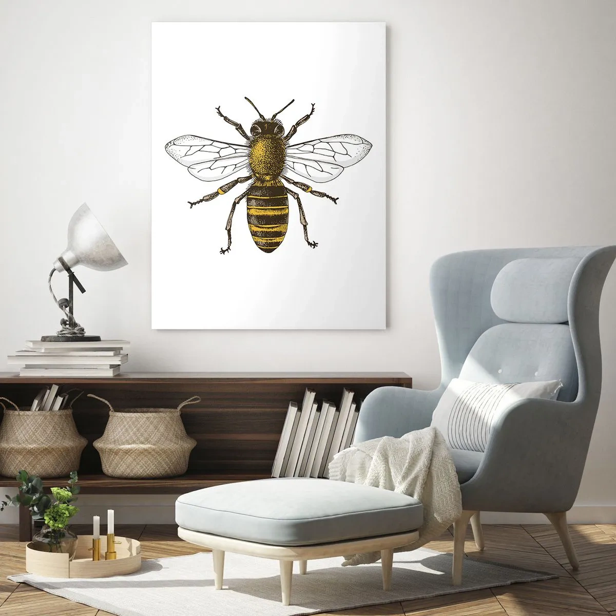 Schilderen op glas - Mooi en goed - 80x120 cm