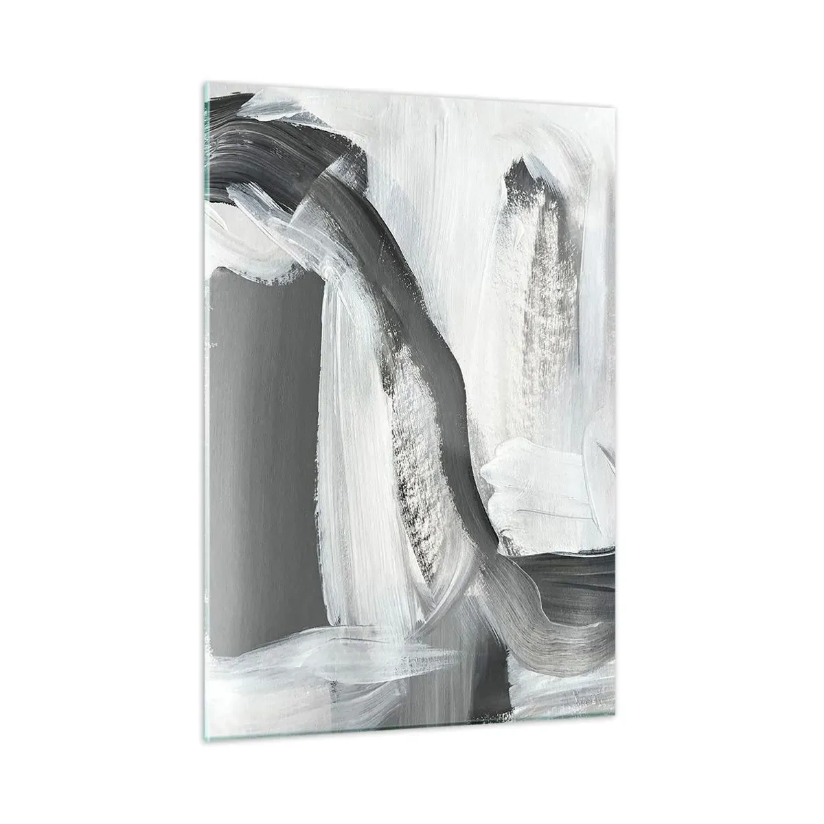 Schilderen op glas - Een beslissende beweging - 50x70 cm