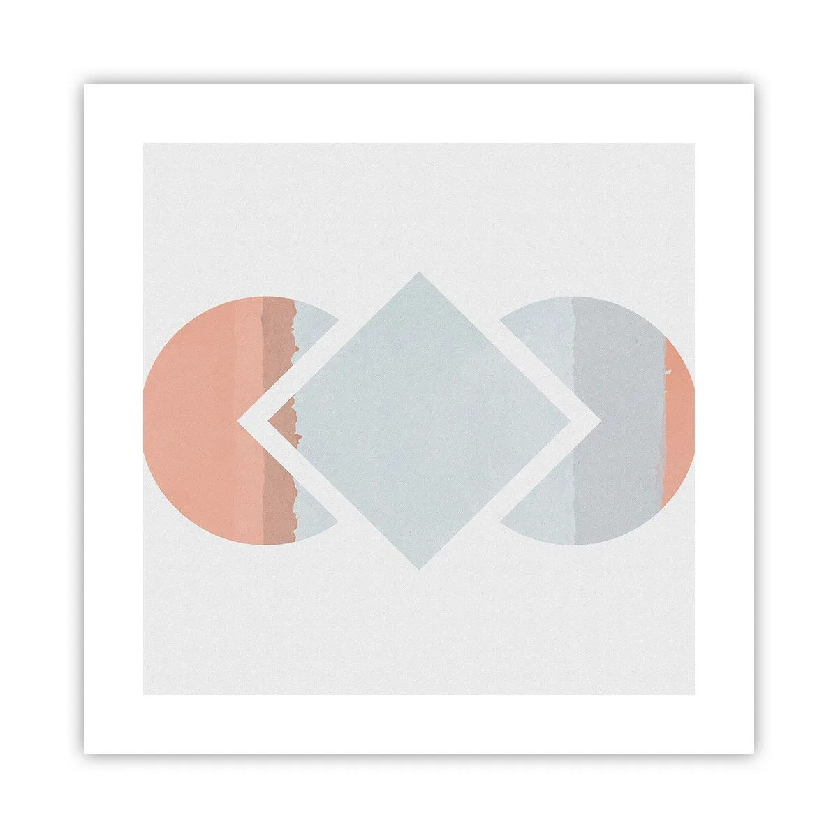 Poster - De situatie is duidelijk - 40x40 cm