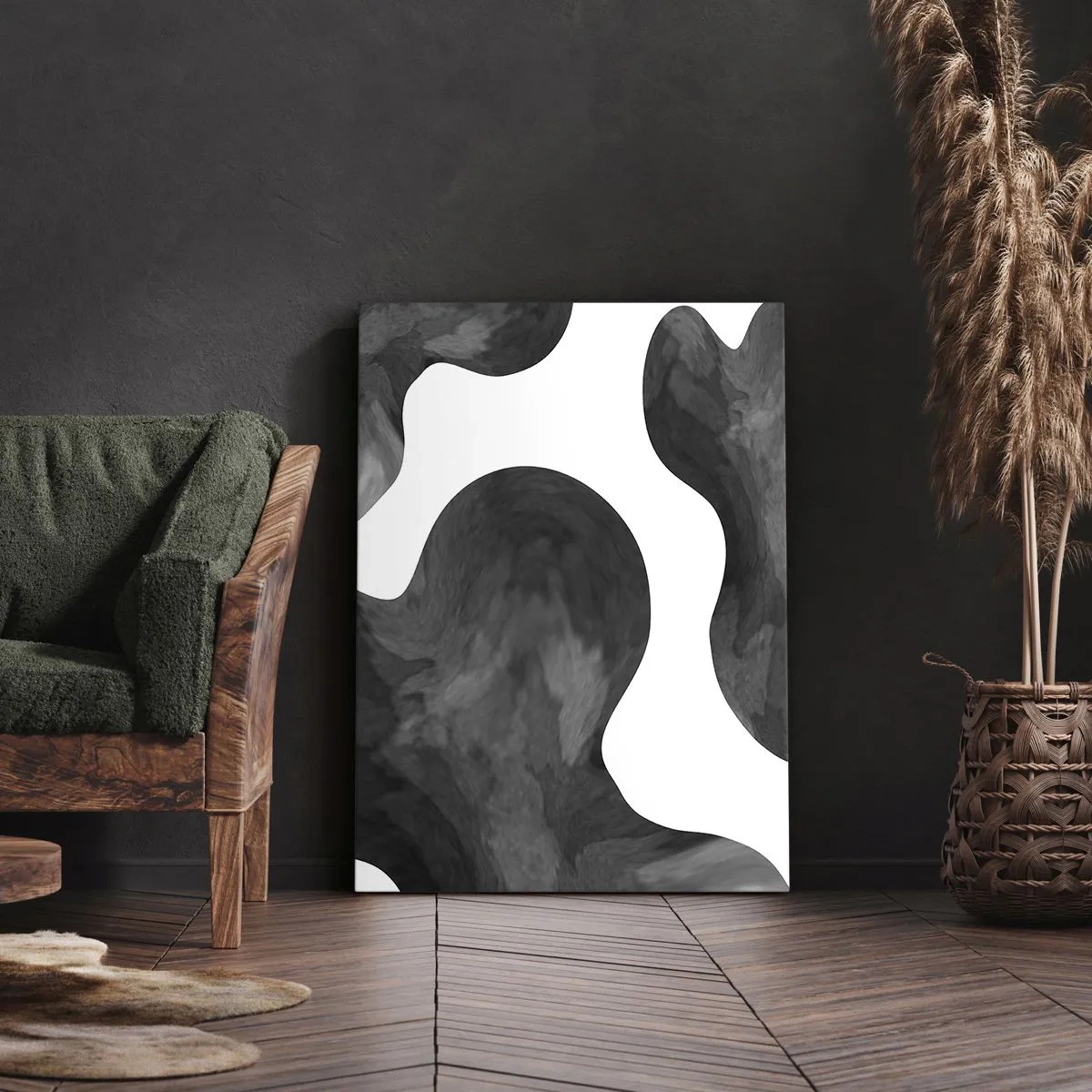 Schilderen op canvas - Melkweg - 65x120 cm