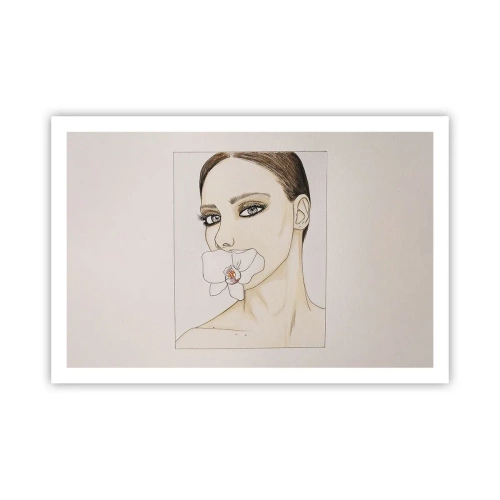 Poster - Een symbool van elegantie en schoonheid - 91x61 cm