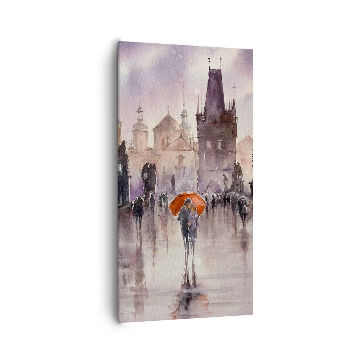 Schilderen op canvas - Mensen veranderen niet - 65x120 cm