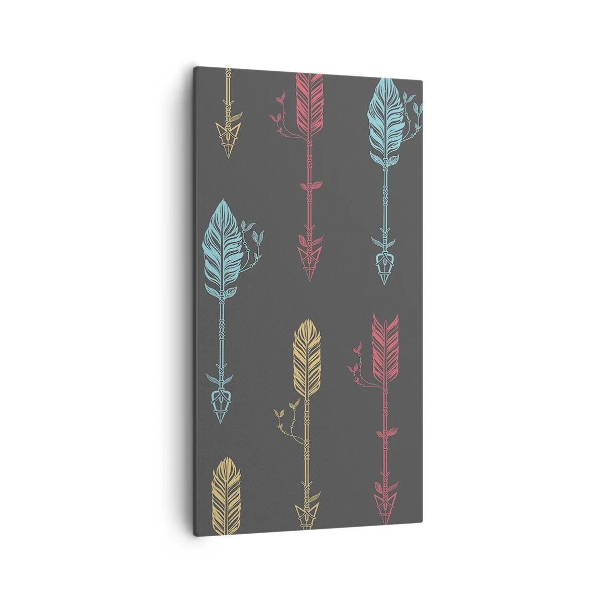 Schilderen op canvas - In de verordening - 55x100 cm