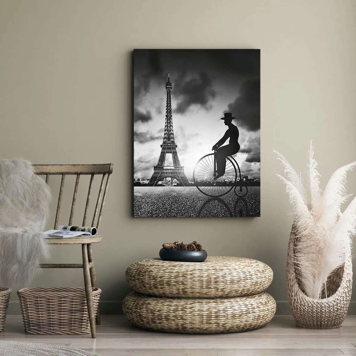 Schilderen op canvas - Verlangen naar Belle Epoque - 50x70 cm