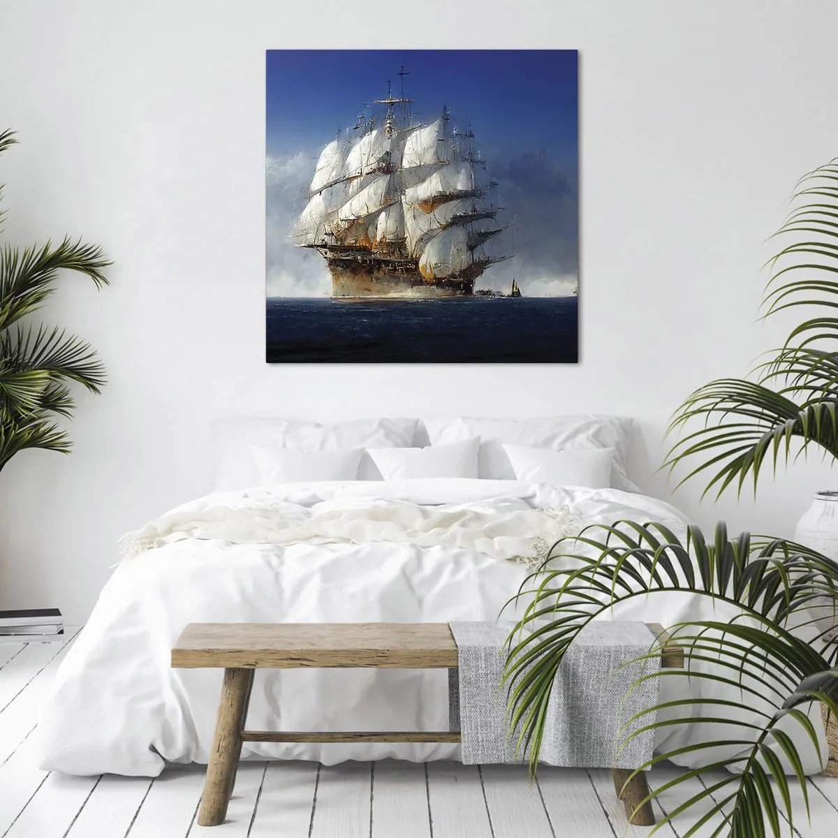 Schilderen op canvas - The great glory! - 30x30 cm