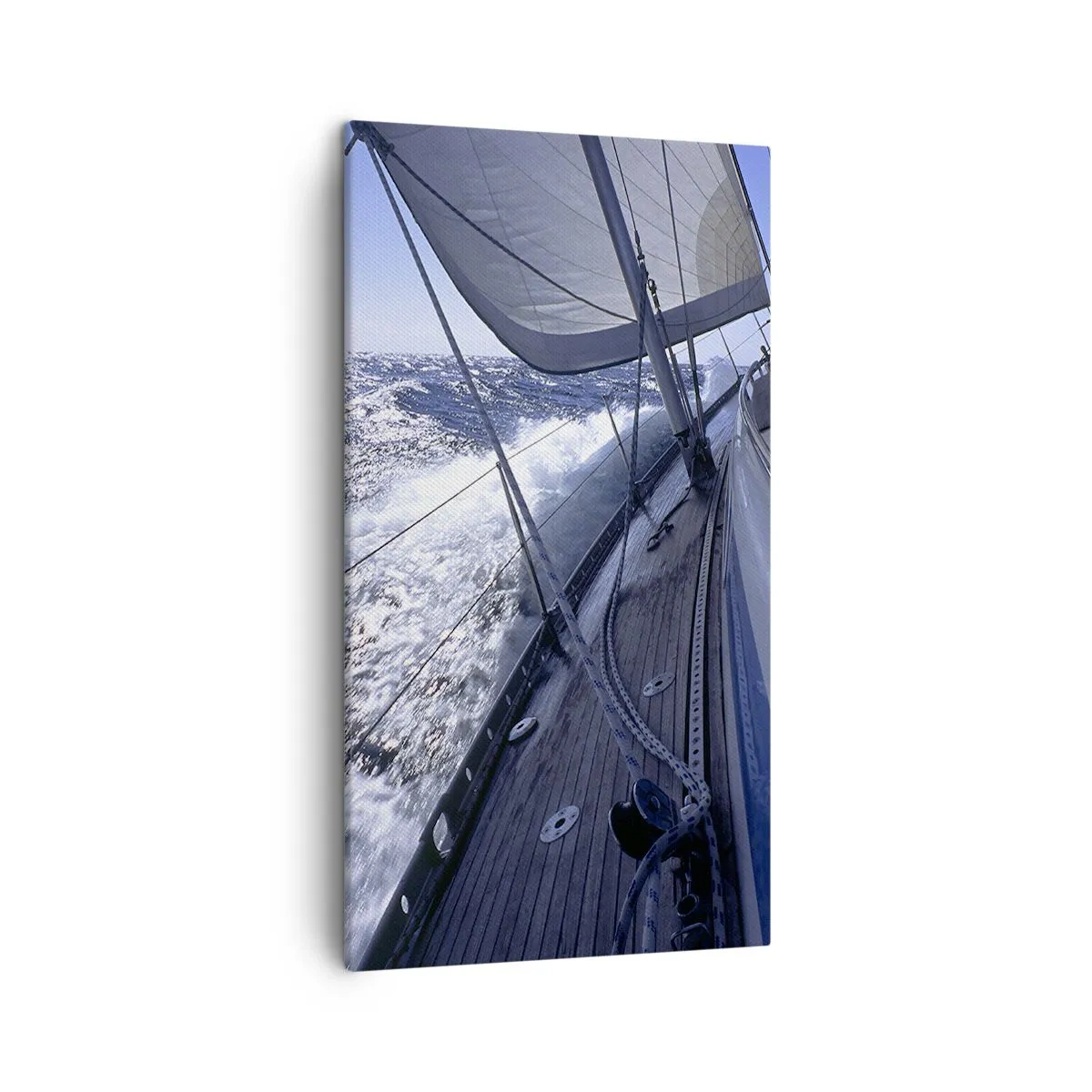 Schilderen op canvas - Ik weet wat het is om een vogel te zijn - 45x80 cm