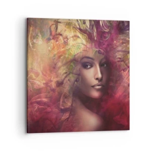 Schilderen op canvas - Ik ben hier! - 70x70 cm