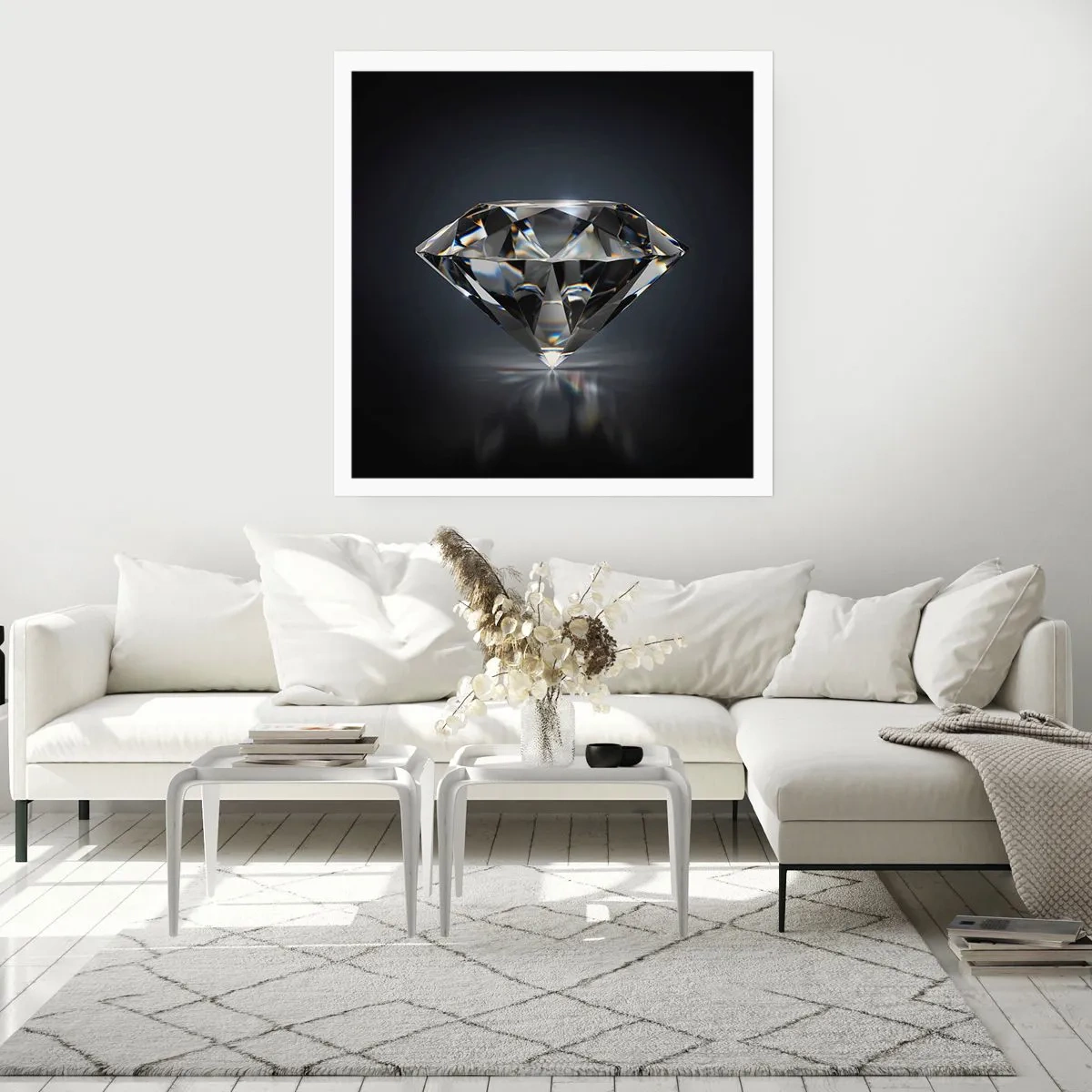 Poster - Beste vriendinnen - 50x50 cm