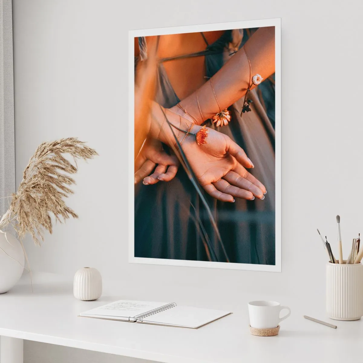 Poster - Verbonden met de natuur - 61x91 cm