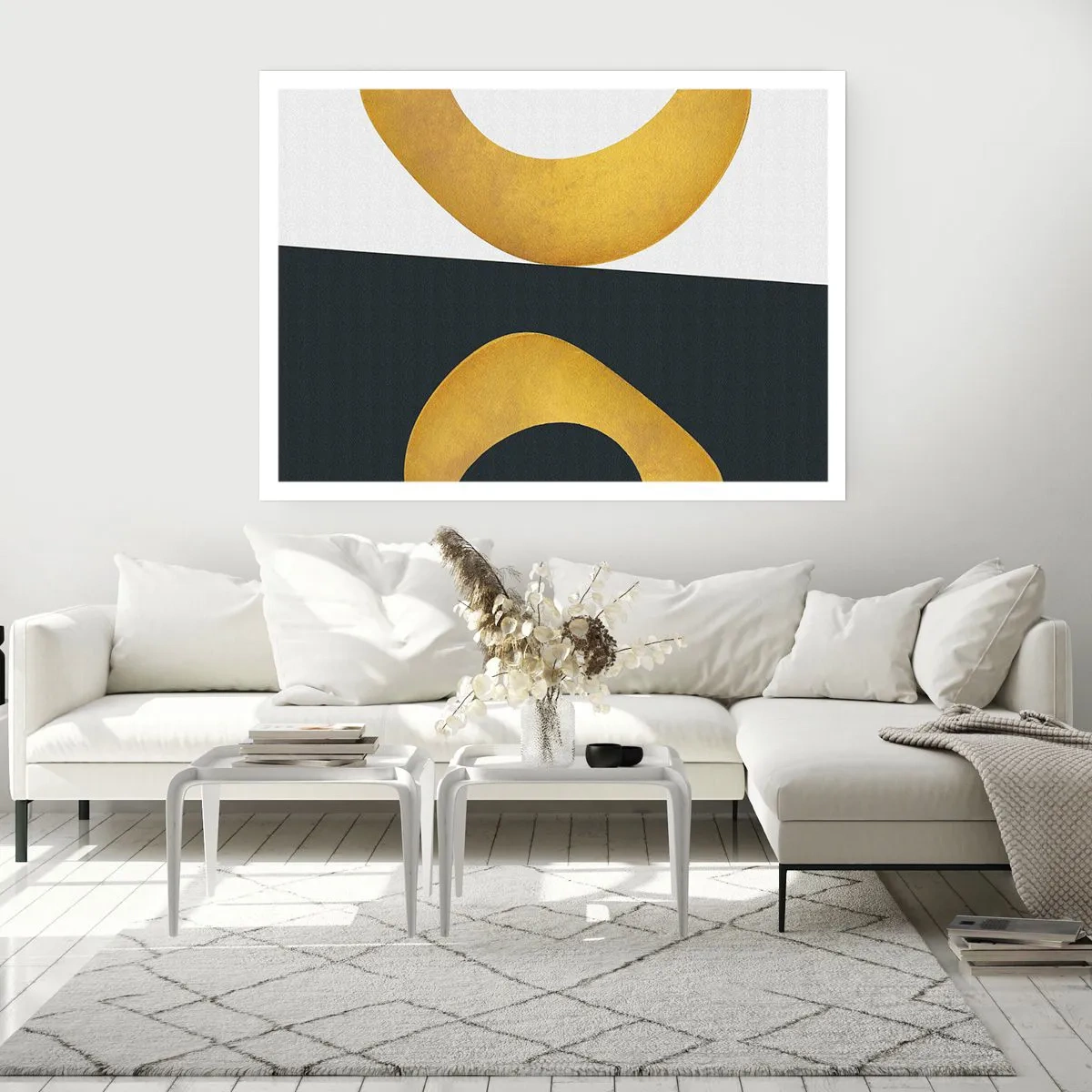 Poster - Ten eerste: goud - 70x50 cm