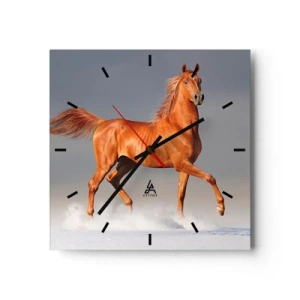 Wandklok - Klok - Dansende elegantie - 40x40 cm