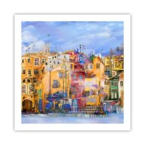 Poster - Wij zijn samen - 60x60 cm