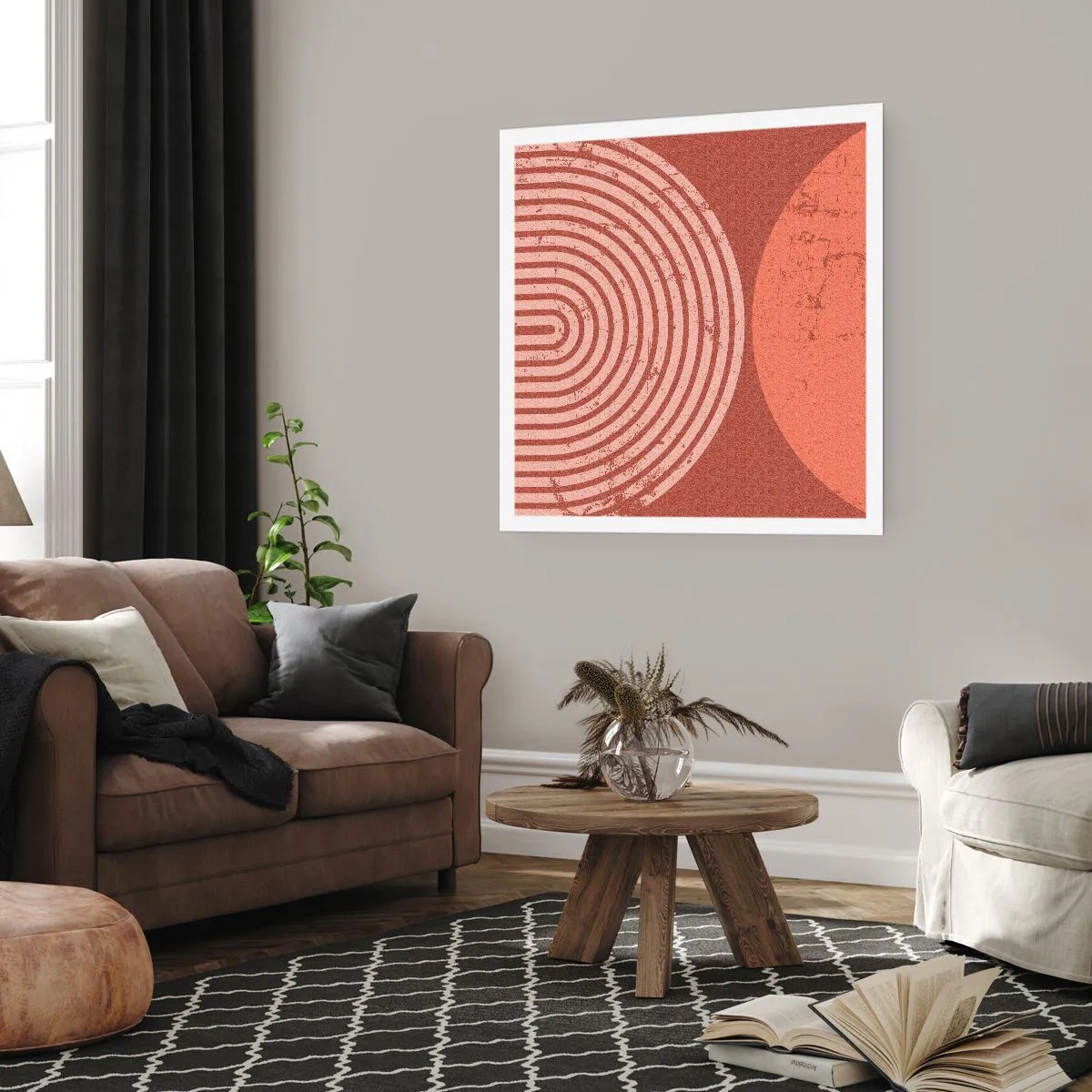 Poster - Een nauwe band - 30x30 cm