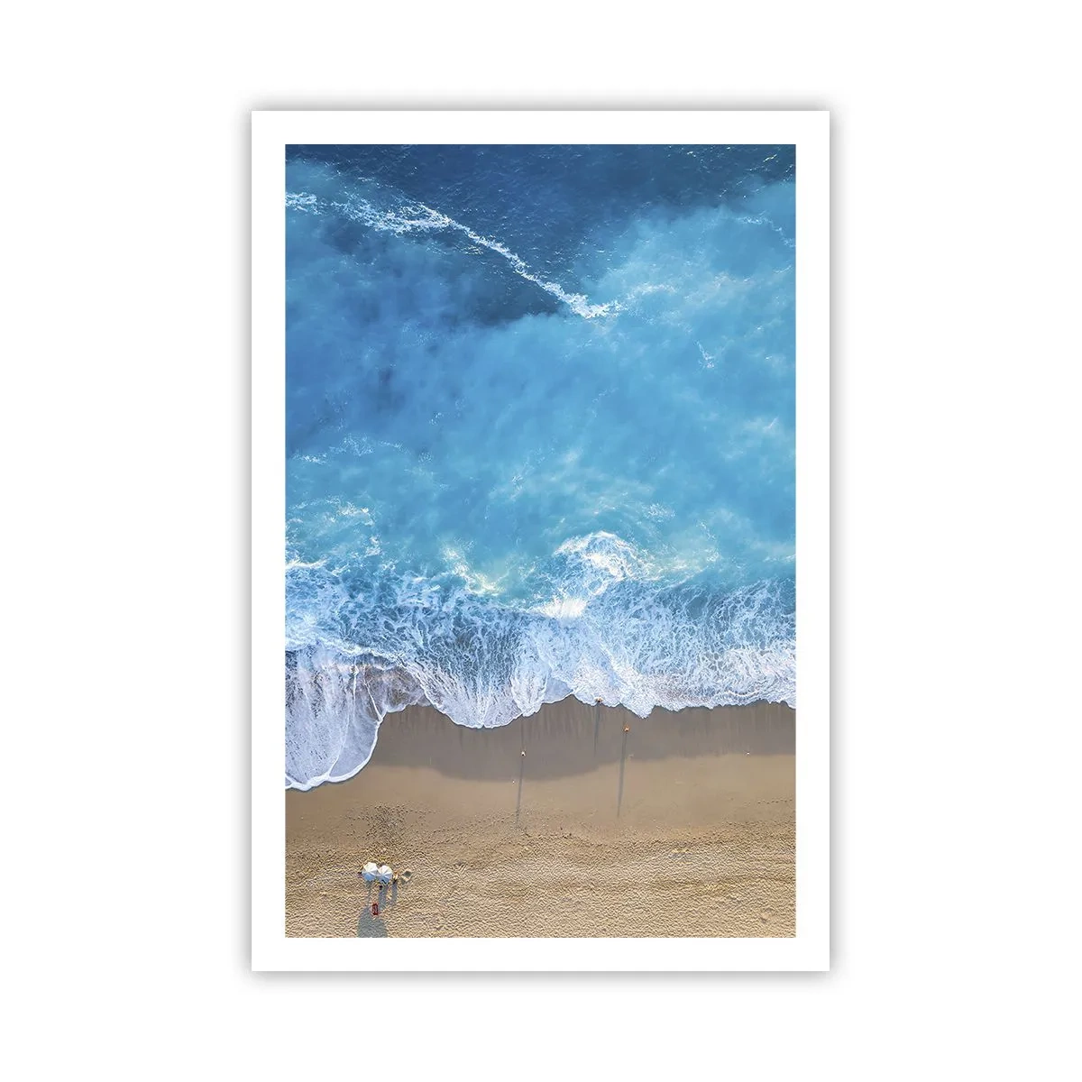 Poster - De kracht van blauw - 61x91 cm