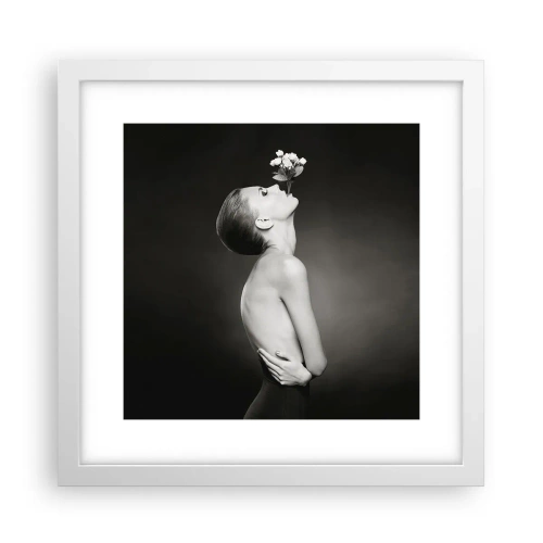 Poster in een witte lijst - Excentrieke elegantie - 30x30 cm