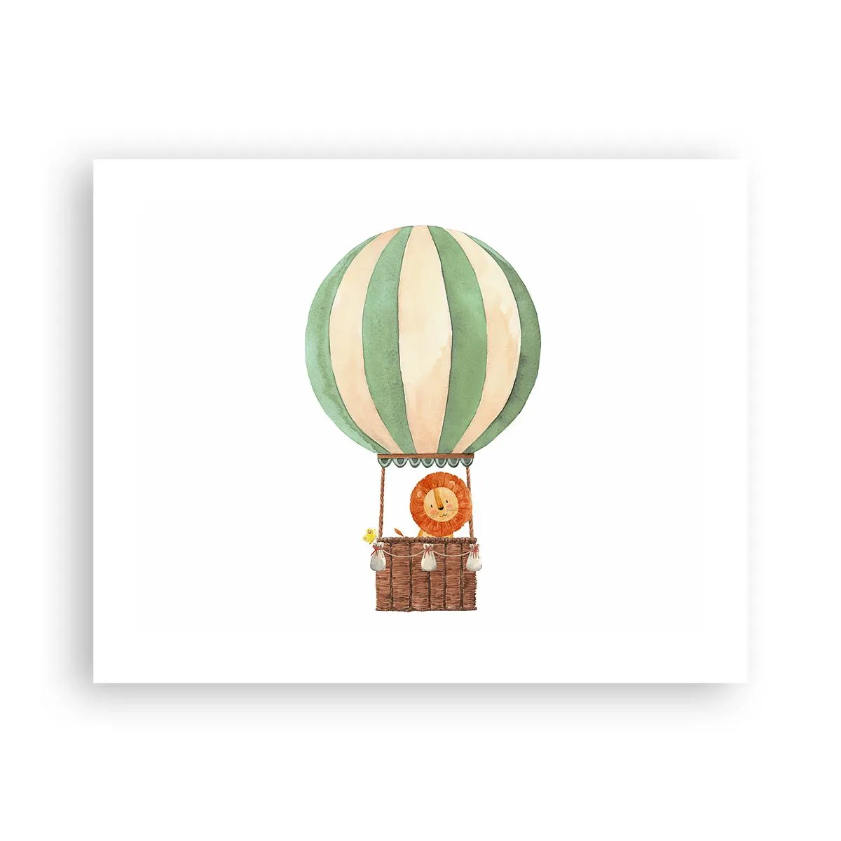 Poster - Leons reizen - 50x40 cm