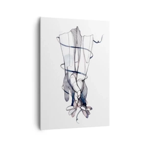 Schilderen op canvas - Touch-studie - 70x100 cm