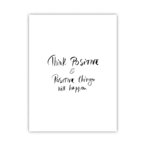 Poster - Hoe leef je het leven? - 30x40 cm