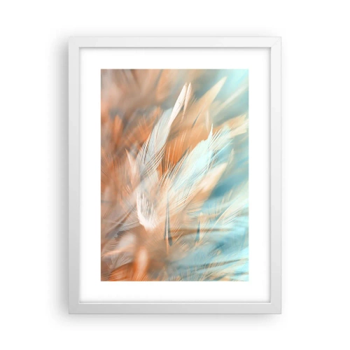 Poster in een witte lijst - In het land van zachtheid - 30x40 cm