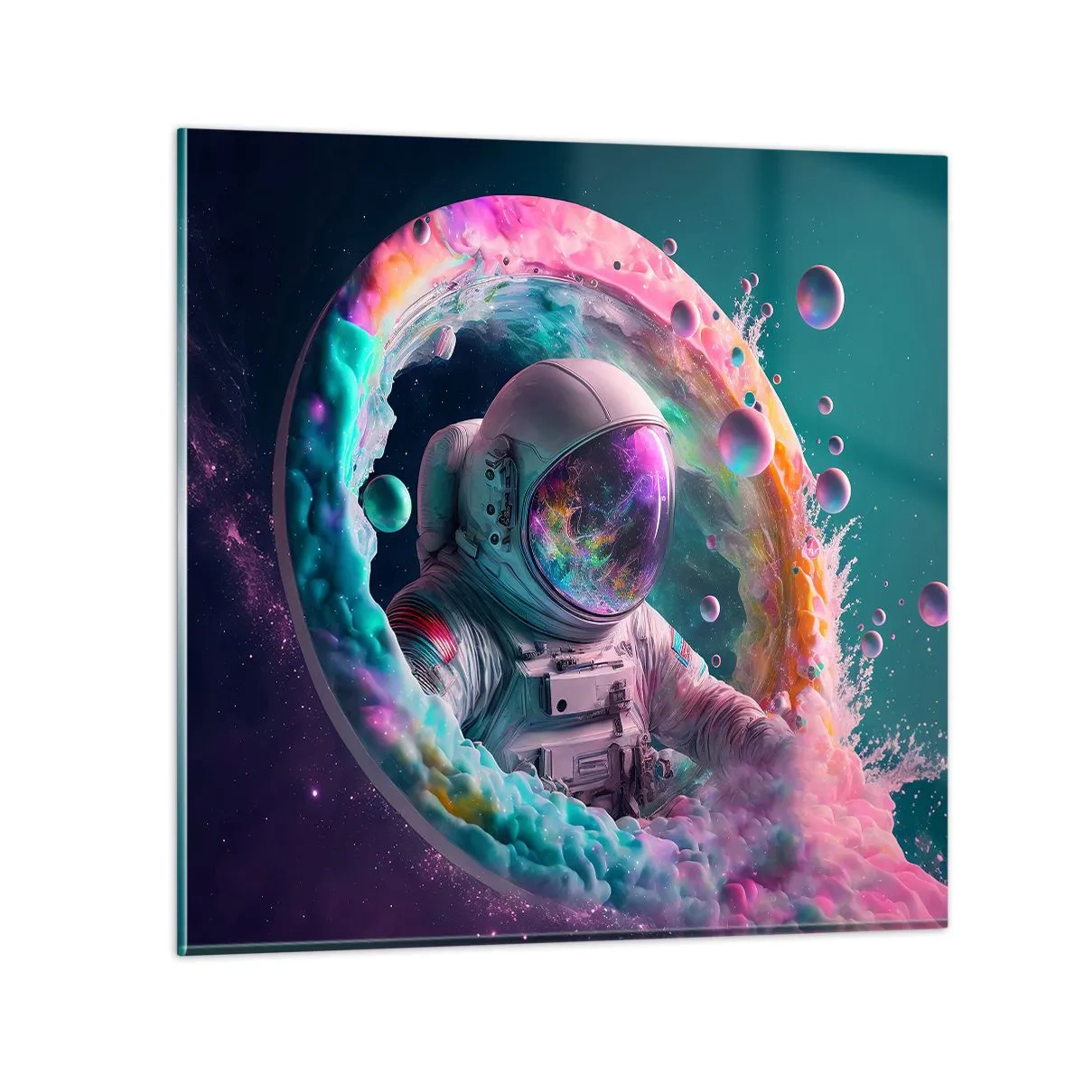 Schilderen op glas - Sterrenpoort - 70x70 cm