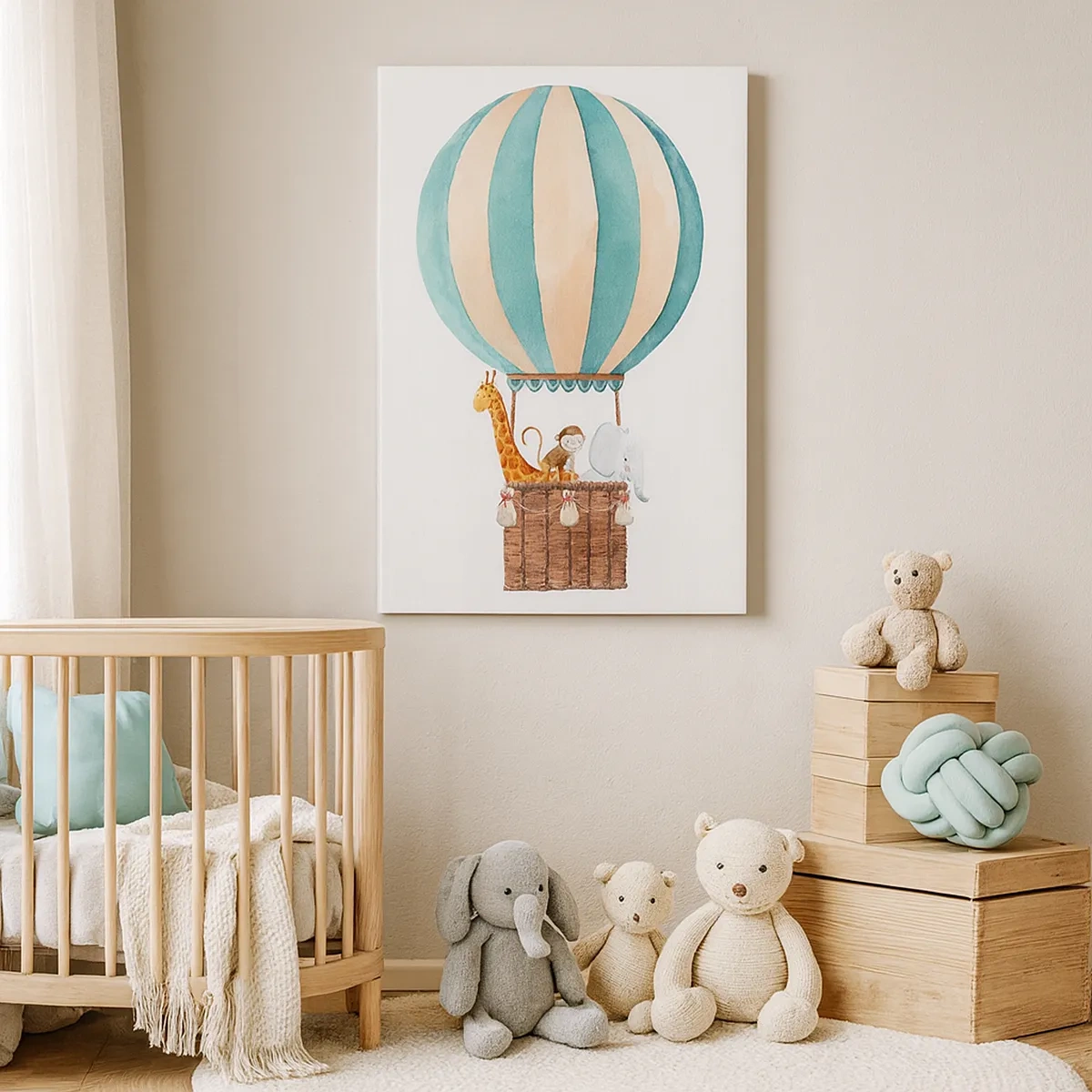 Schilderen op canvas - Fantastische reis - 50x70 cm