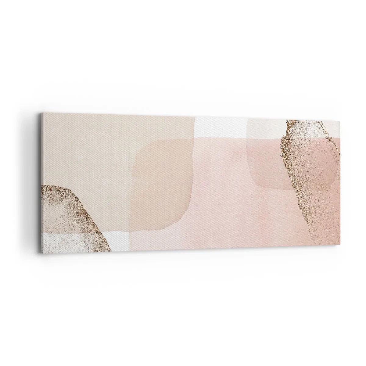 Schilderen op canvas - Een blik door kleur - 100x40 cm