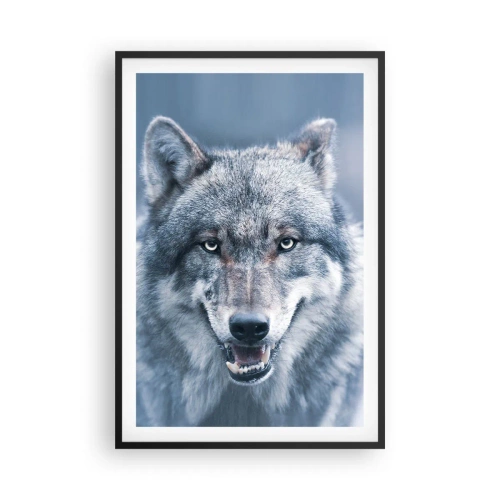 Poster in een zwarte lijst - Ga jij de uitdaging aan? - 61x91 cm