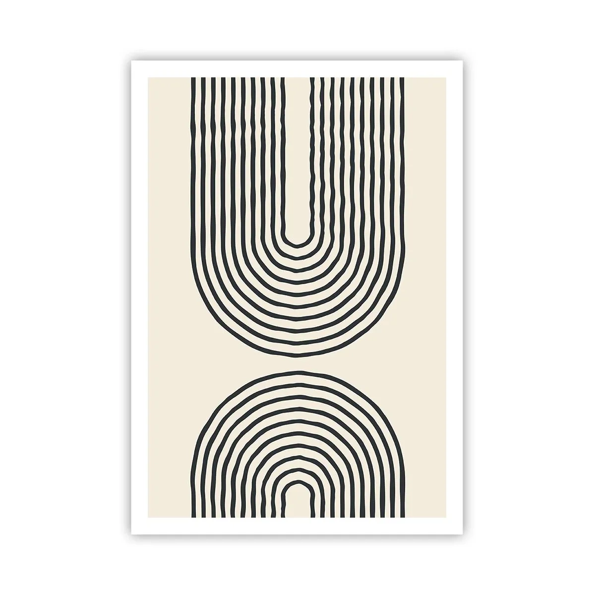 Poster - In een ogenblik ... - 70x100 cm