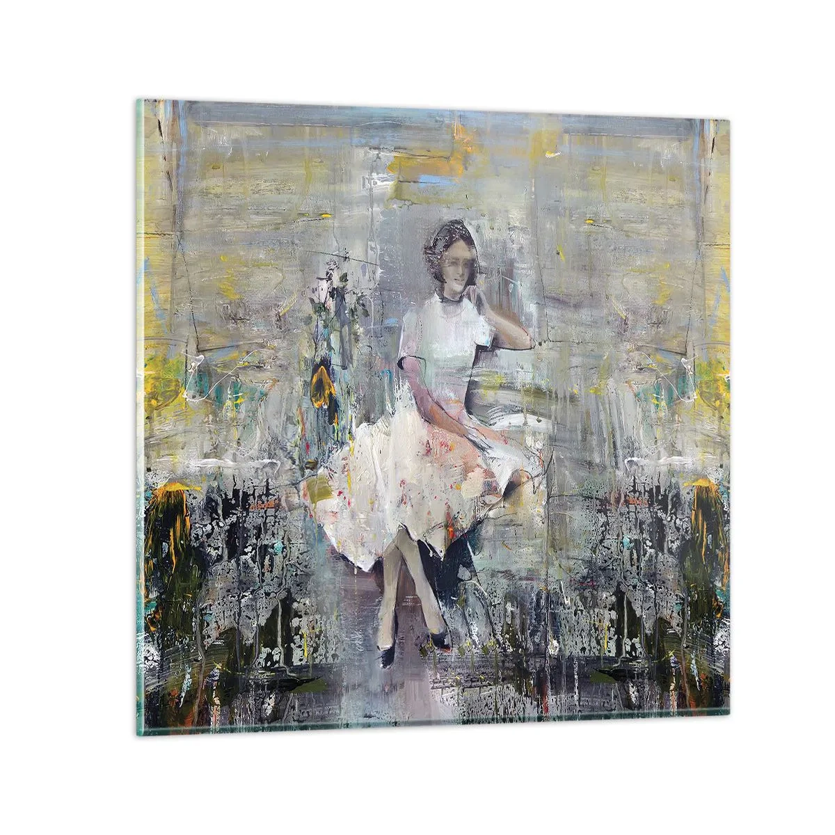 Schilderen op glas - Klassiek en modern - 60x60 cm